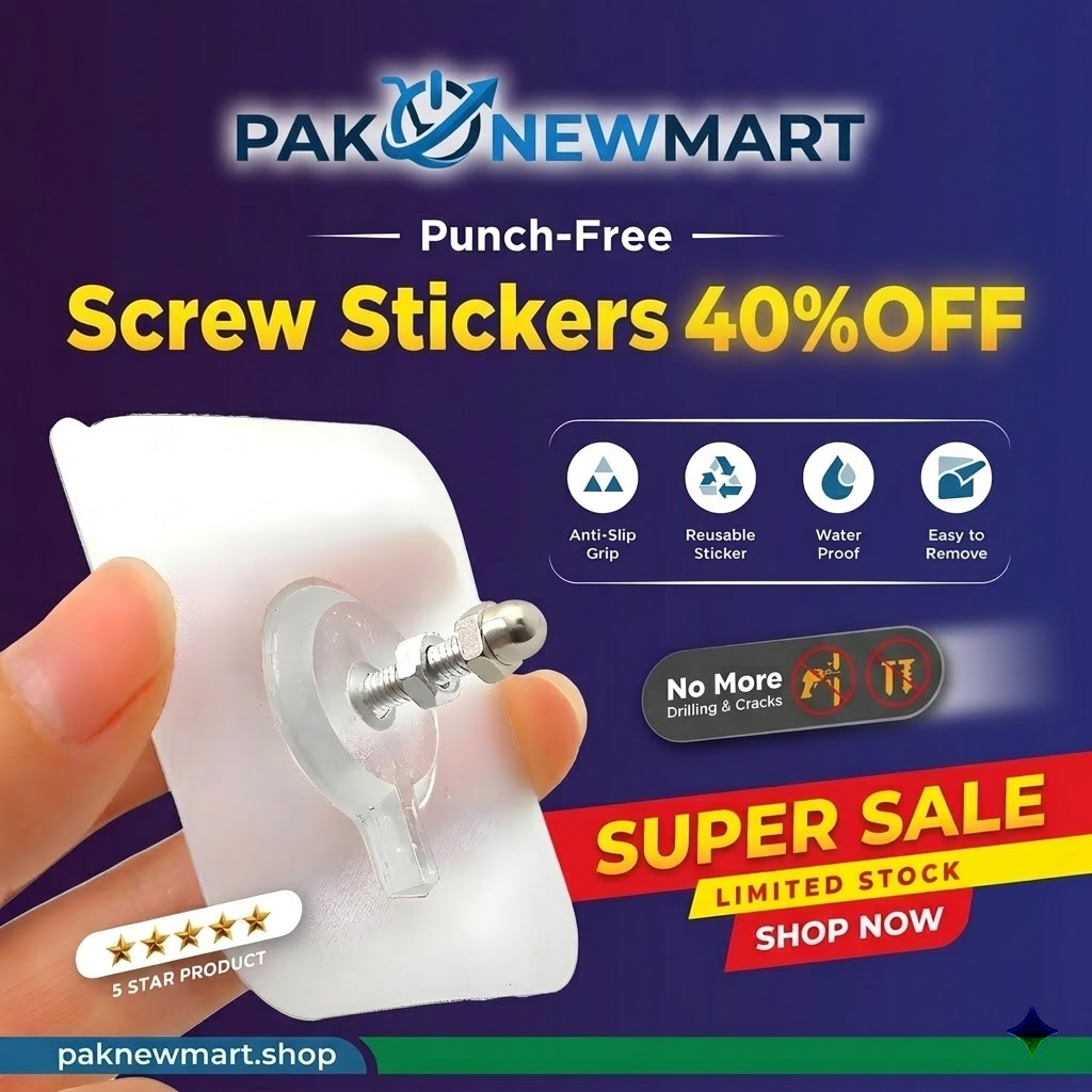 Transparent Wall Hooks 10Pcs No Drill Self Adhesive