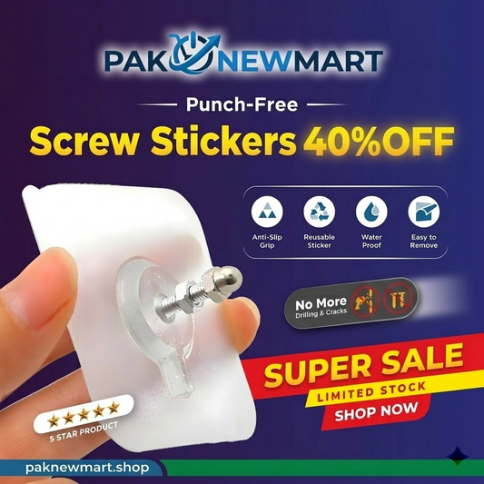 Transparent Wall Hooks 10Pcs No Drill Self Adhesive